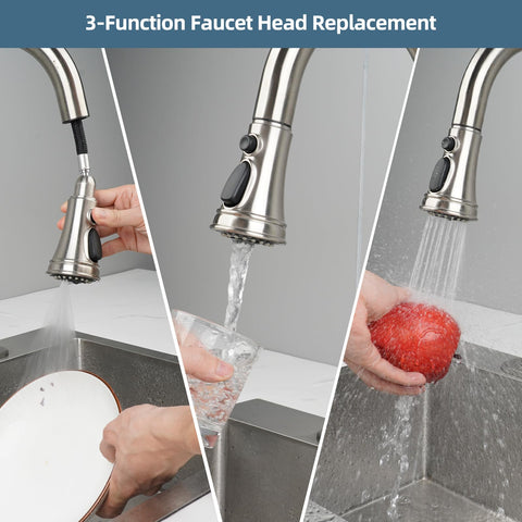 iFealClear high-pressure jet mode sprayer for tough clogs and stubborn stains.