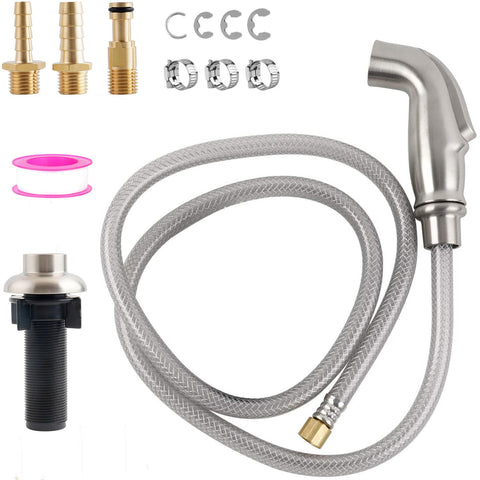ifealclear universal kitchen side sprayer with Moen connector for easy installation and compatibility.