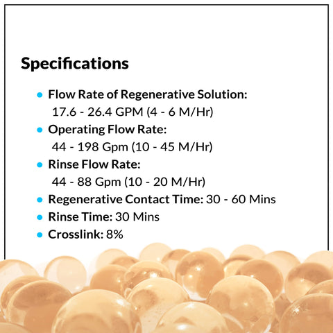 iFilters resin media NSF certification badge indicates safety and quality.