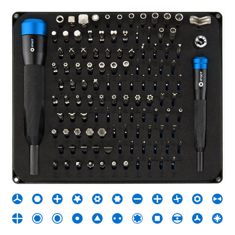ifixit manta driver kit organizer lid doubles as a sorting tray.