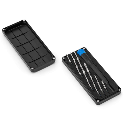 ifixit Minnow Driver Kit 4mm bit driver shows compact precision for delicate devices.