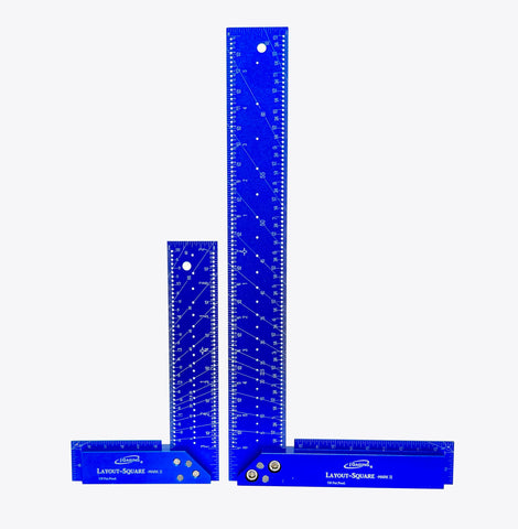 iGaging Layout Square 7-12 set center finder for precise layouts