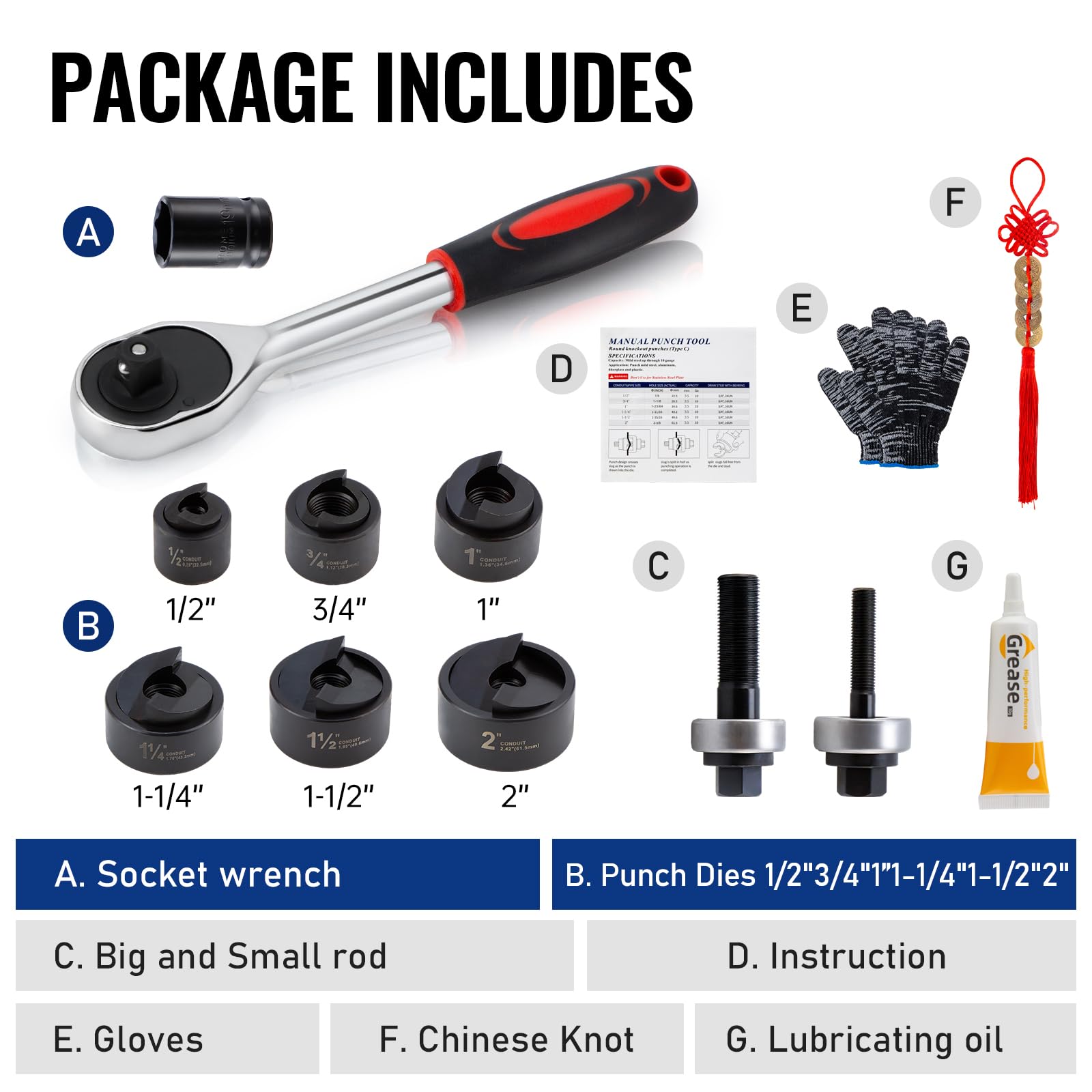 iGeelee red plastic case keeps all components organized and portable.