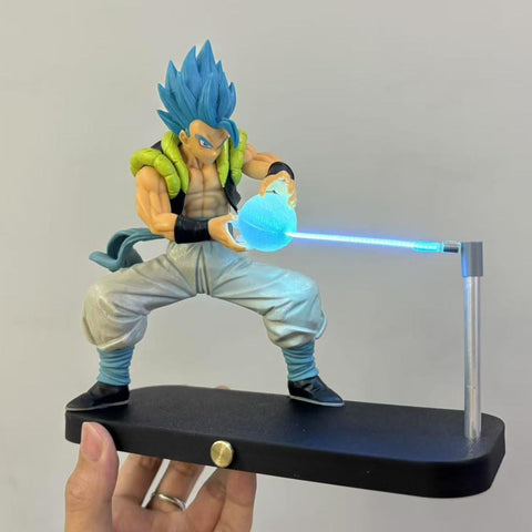 igfteo kiboshi-inspired night light adds character to a nightstand