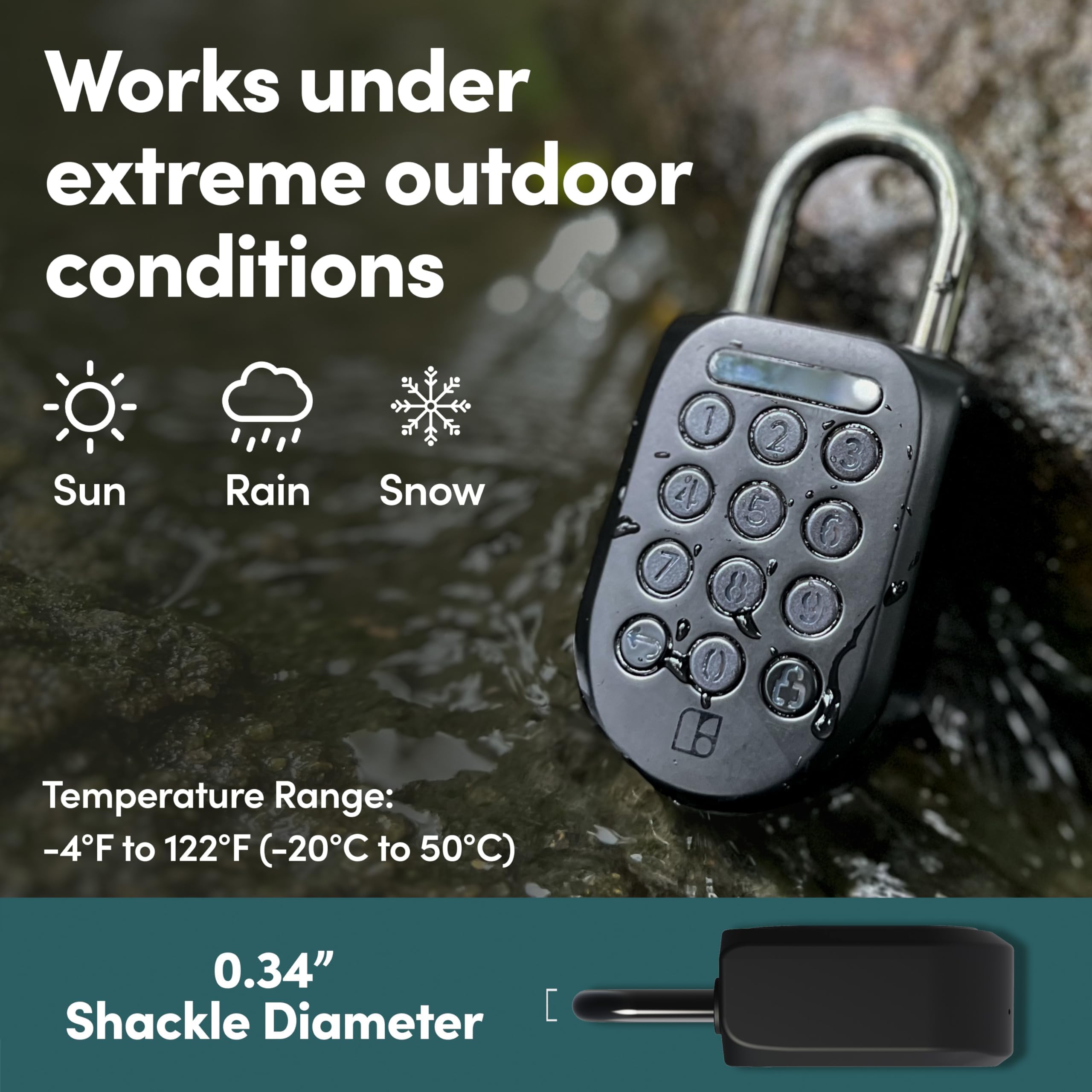 SP2 durability testing badge indicating rugged reliability.