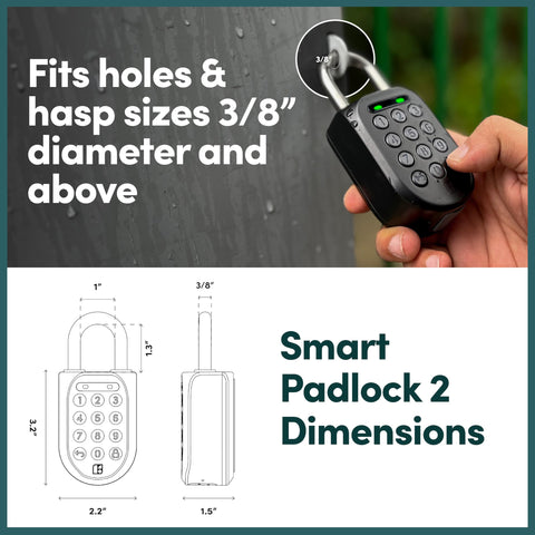 IGLOOhome SP2 IP67 weatherproof rating withstands rain and snow.