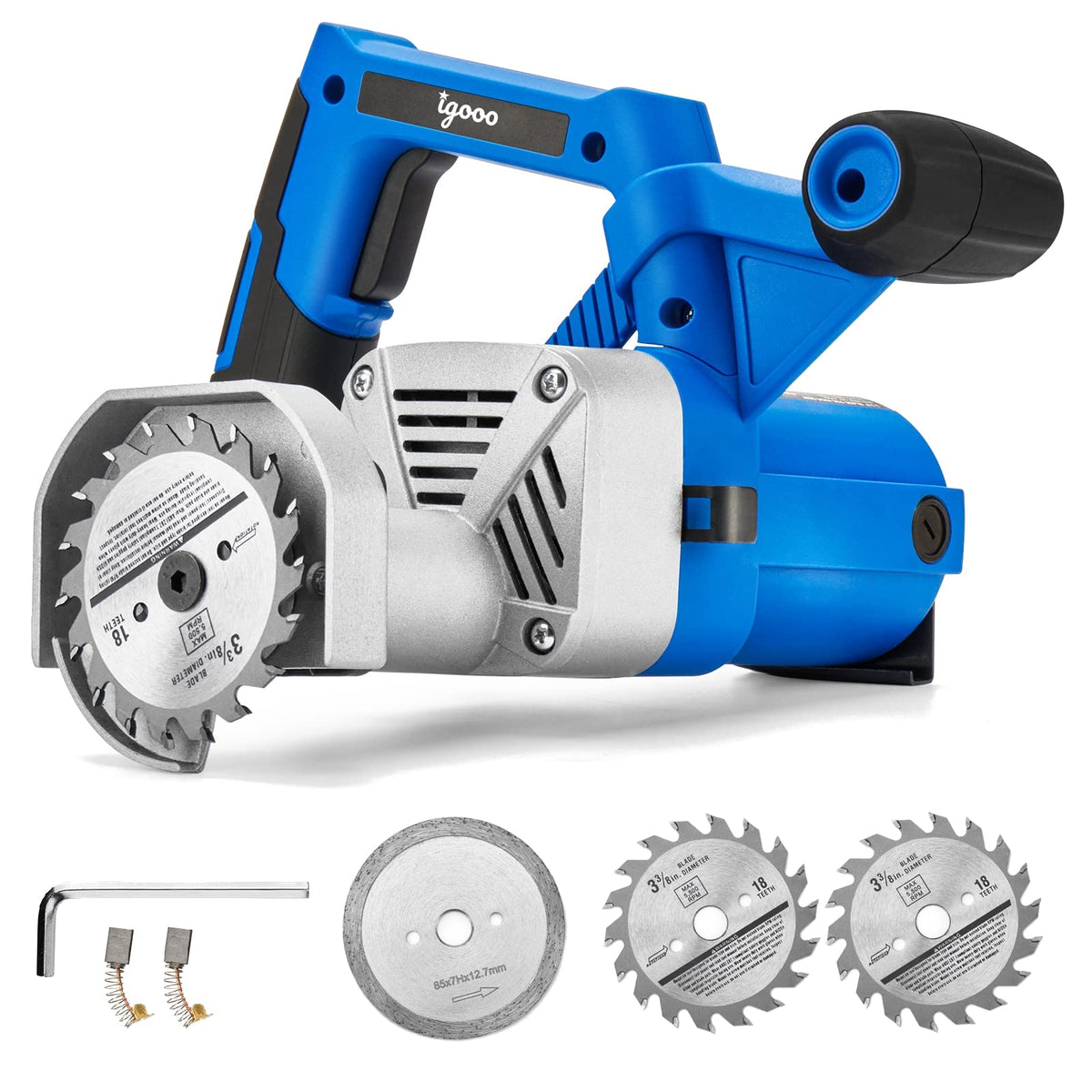 igooo Toe Kick Saw EKS85 cutting undersink area for subfloor access