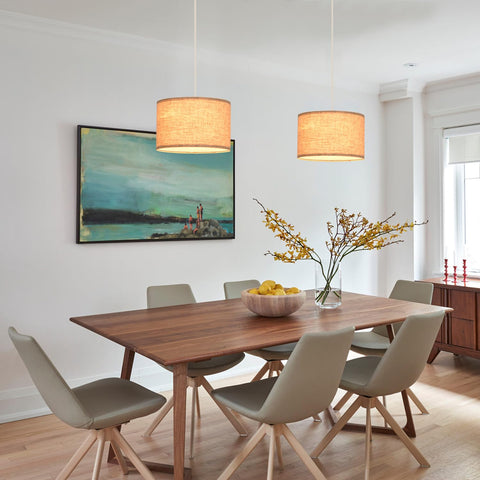 IHENGYANLT 15 ft clear cord showing versatile hanging height options.
