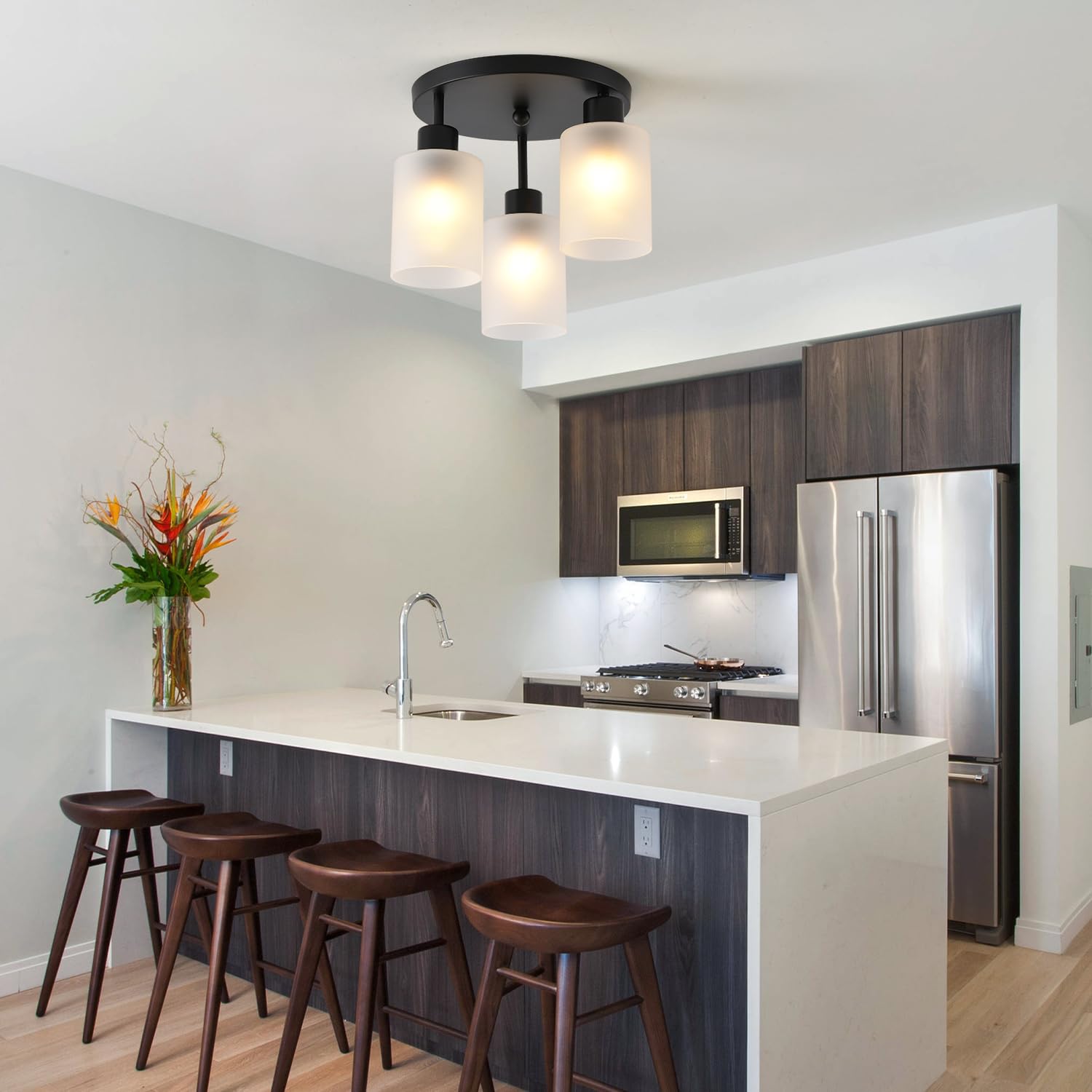 IHENGYANLT easy installation with universal ceiling plate