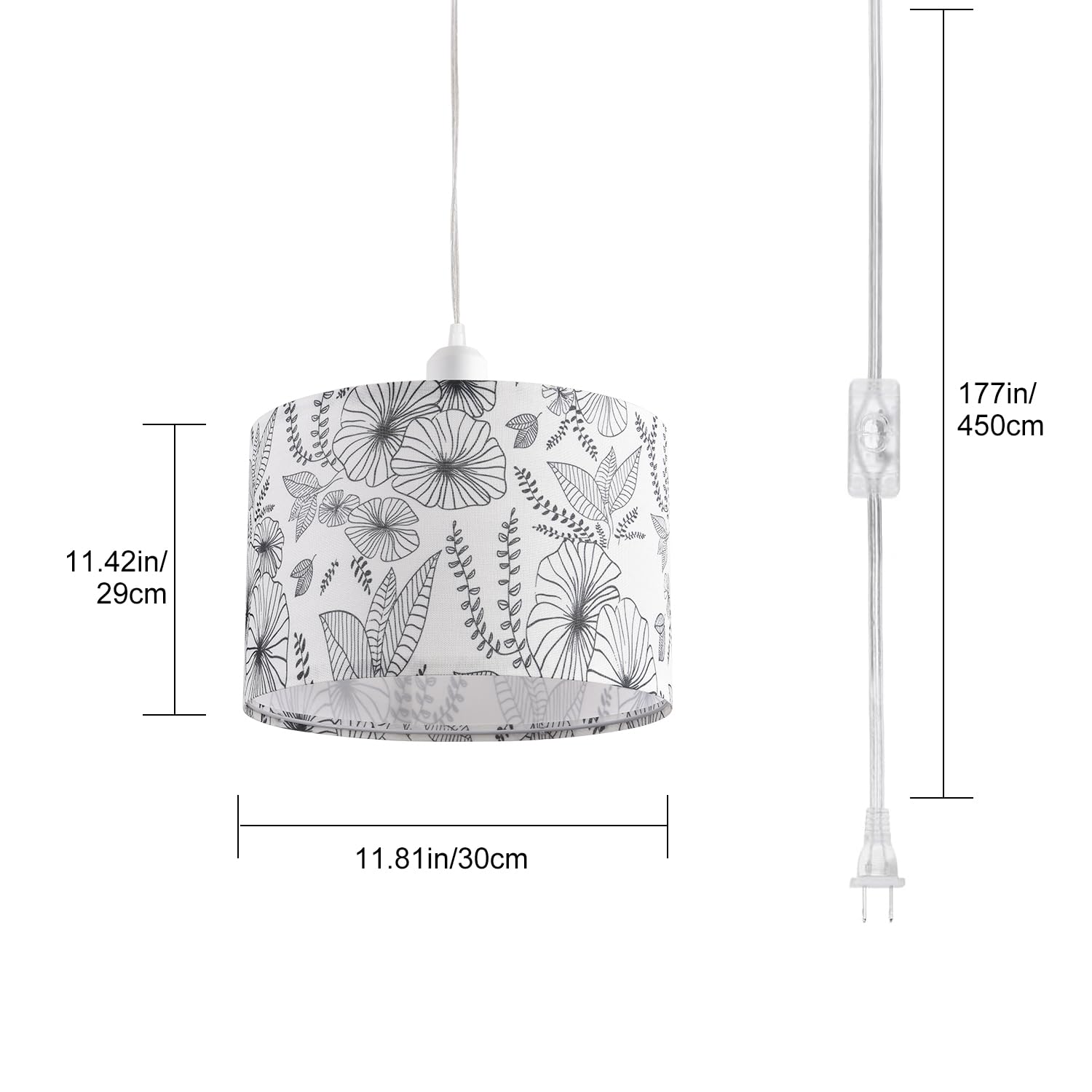 IHENGYANLT simple assembly pendant light for quick setup