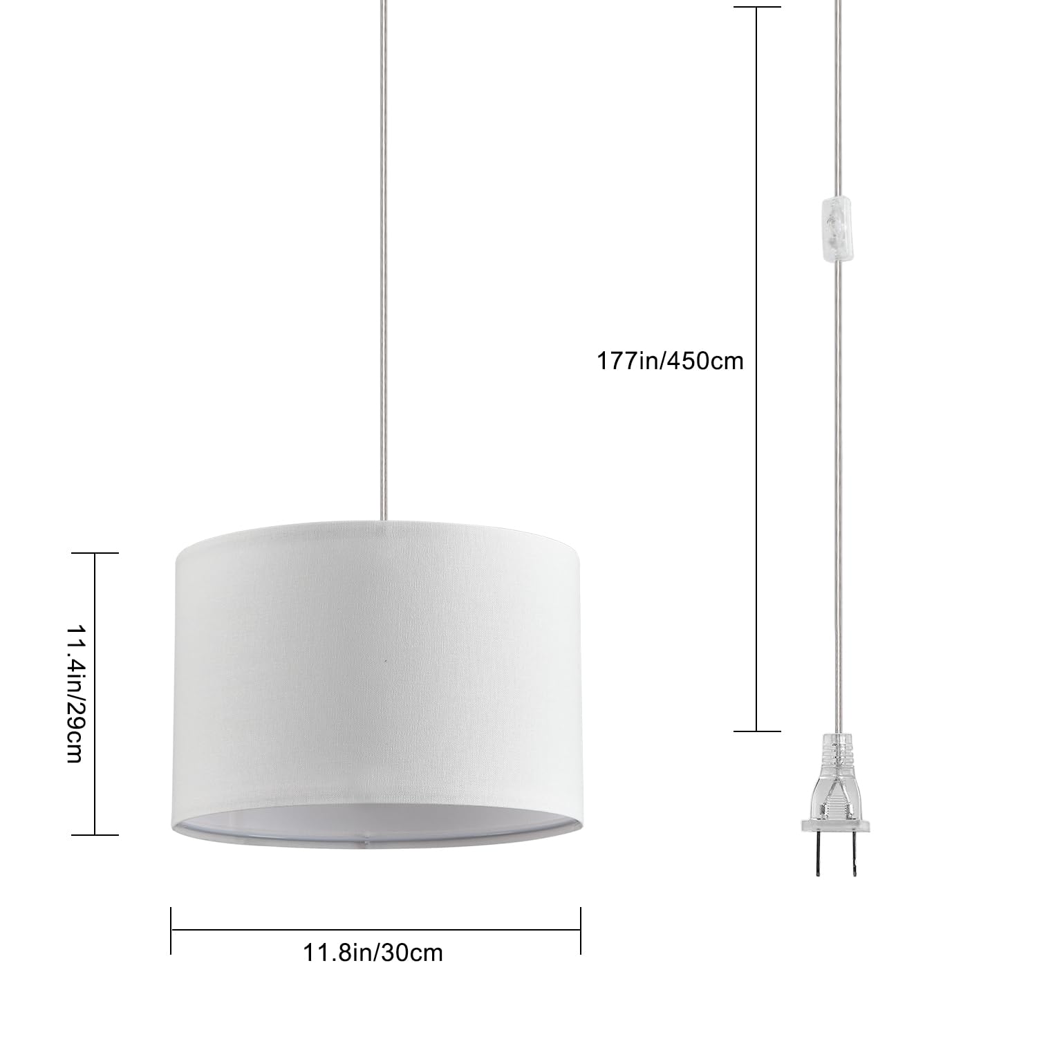 IHENGYANLT kitchen island lighting with long cord for versatile height