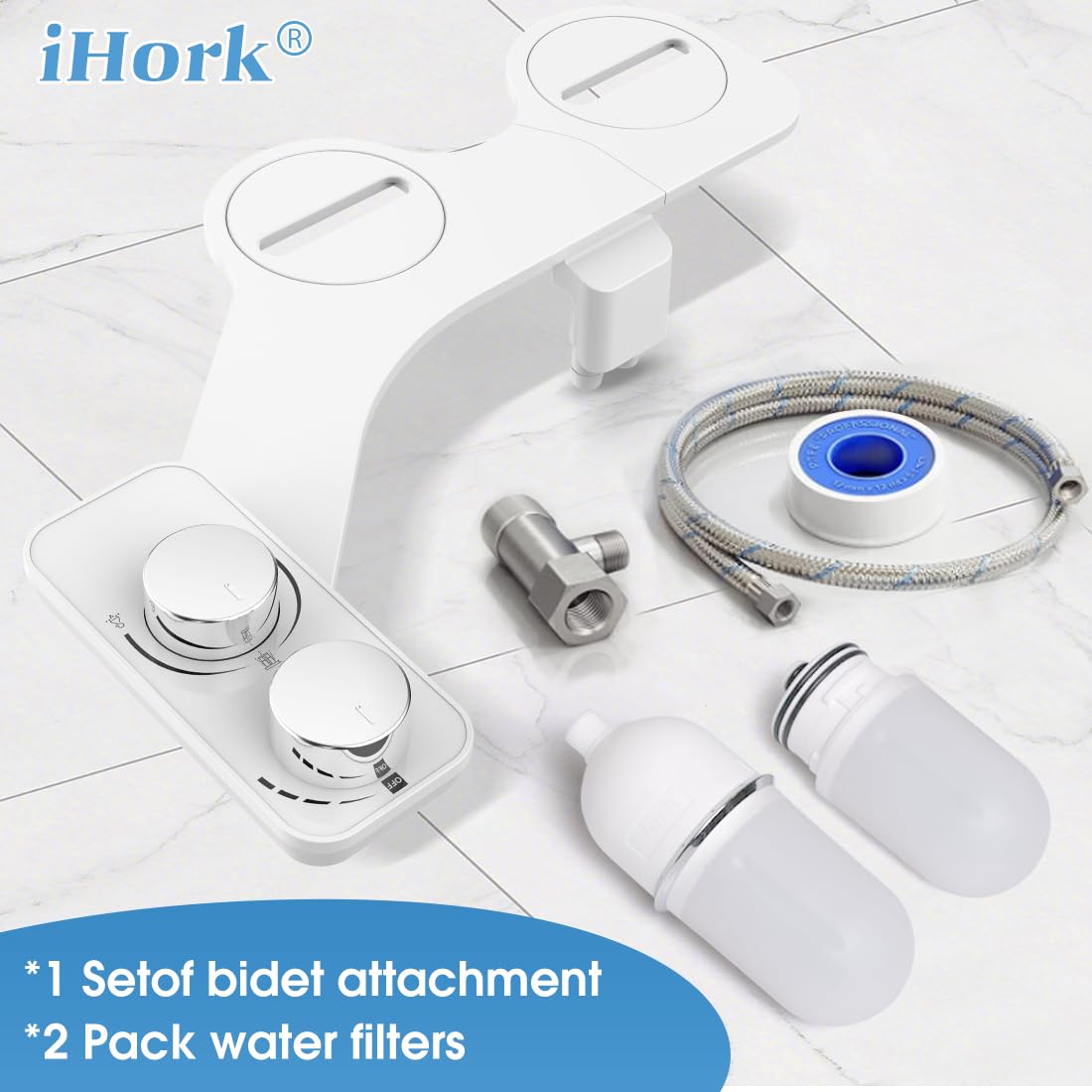 ihork bidet-easy-installation fits standard seats with simple setup
