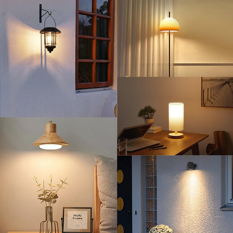IINVGOOD Edison bulb features a 280-degree beam for even coverage