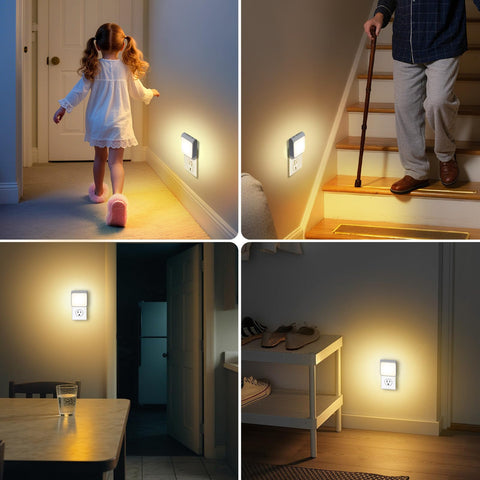 IINVGOOD automatic dusk-to-dawn sensor provides hands-free operation.