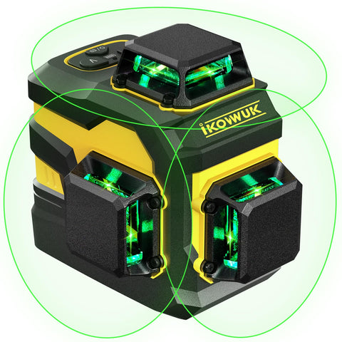 IKOVWUK laser level horizontal 360° line for precise alignment