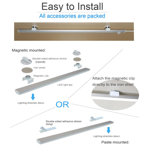 IKSACE plug-in design with magnetic clips for quick setup