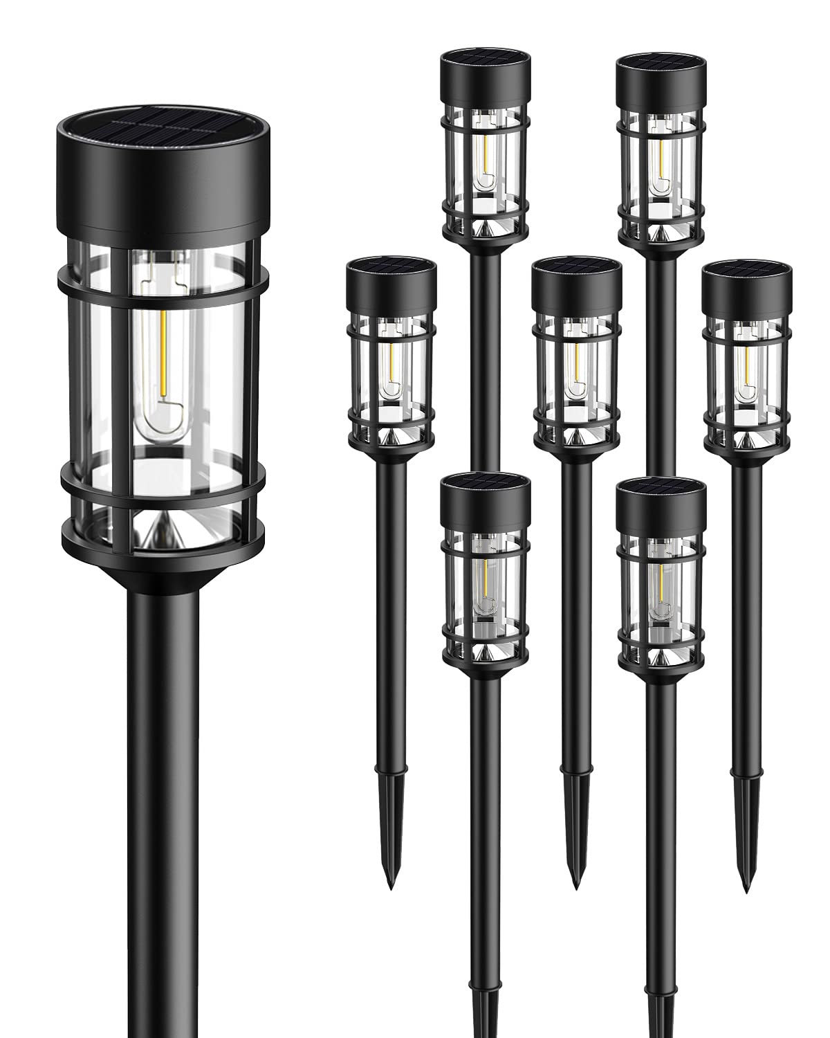 ILANCK IP65 waterproof stainless steel and glass construction for year-round reliability.