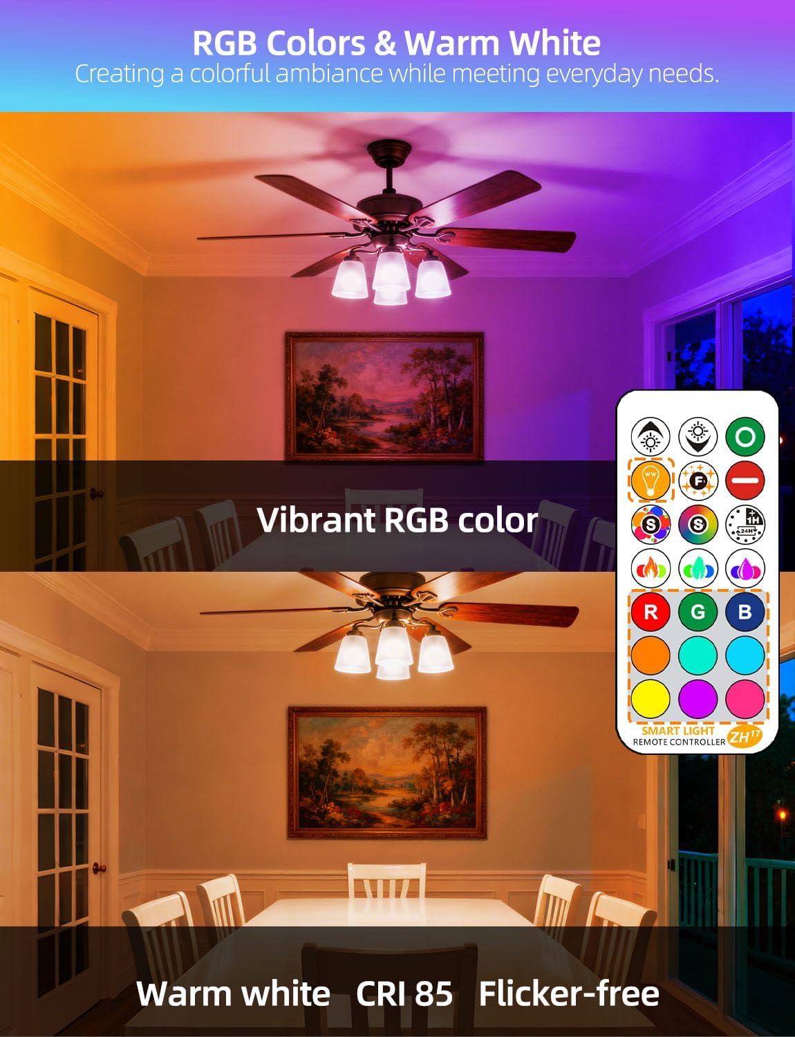 ILC LED bulb packs 16 high-brightness LEDs for efficiency.