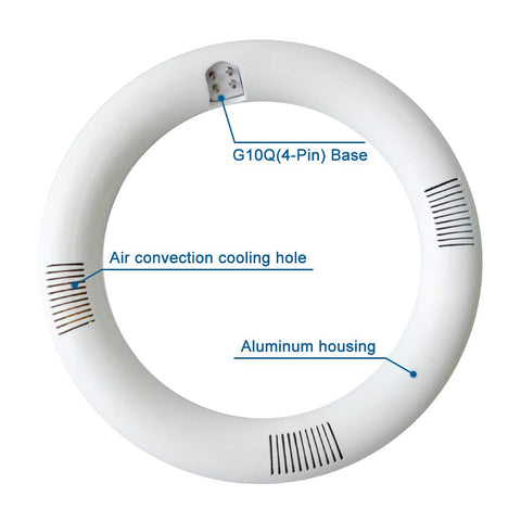 iledlight T9 LED Circline ballast bypass diagram for direct-wire setup