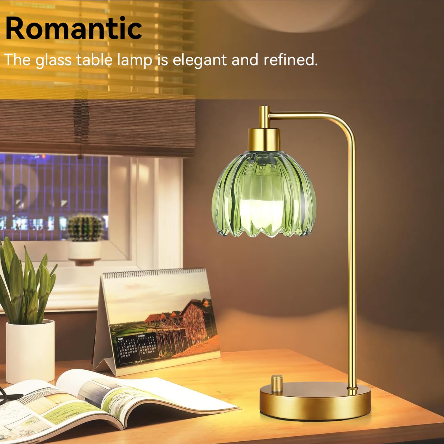 ILLMTW Edison bulbs included (6W, 2700K) for warm ambient light