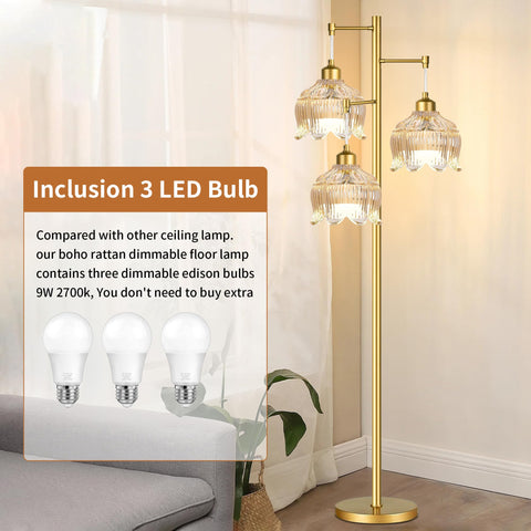 ILLMTW included LED bulbs for immediate, bright illumination.