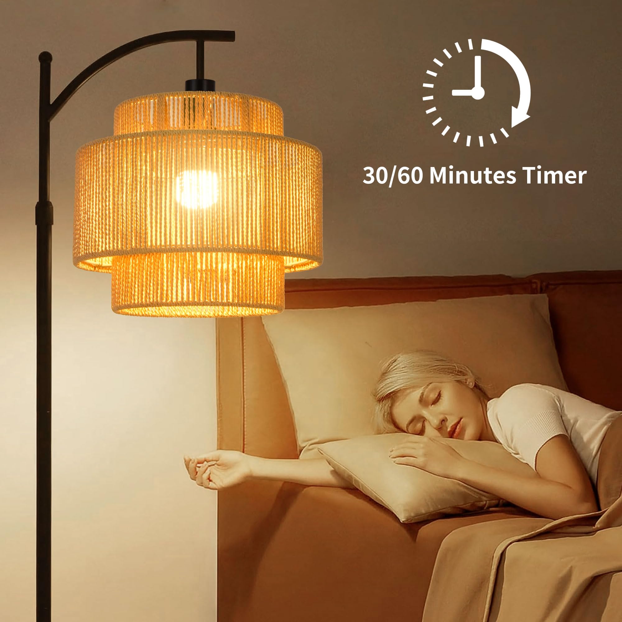 ILLMTW boho decor lamp enhances room styling and lighting