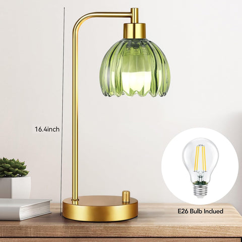 ILLMTW tulip shade detail adds soft diffusion to the glow