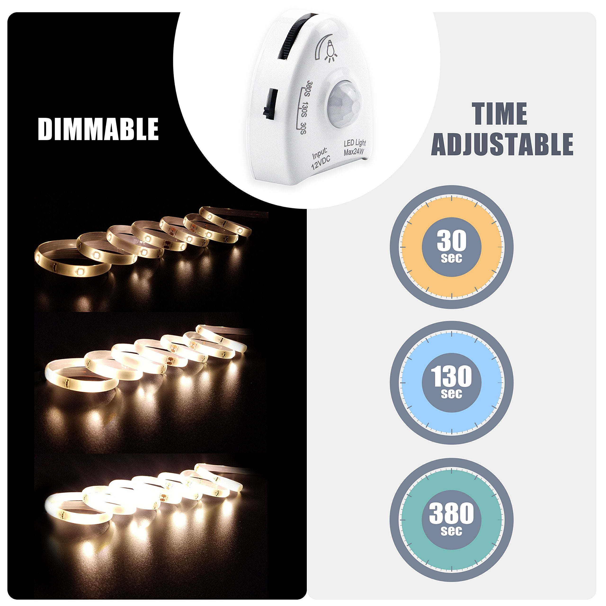 IllumiForce dimmable LED strip delivers warm white illumination