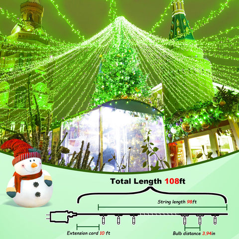 ILLUMINEW 108 ft length covers large spaces with even glow.