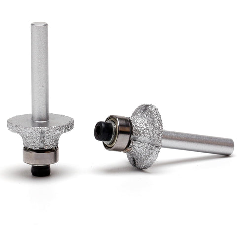 ILOVETOOL radius bit stone-edge demo for marble and edge shaping