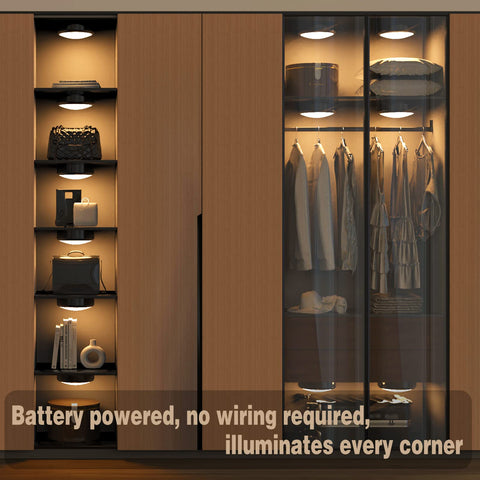ILYXY LED puck light with color-changing ambiance