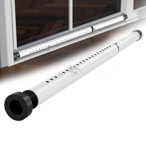Laider Heros sliding door security bar extended for patio doors enhances entry protection
