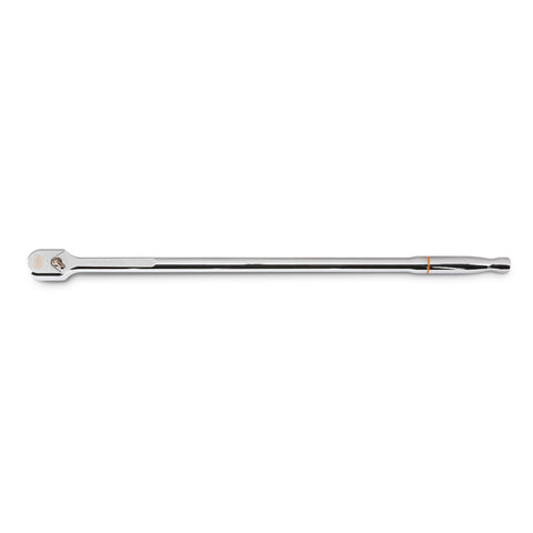 GearWrench 81269XP 3/8 Inch Drive 120XP Teardrop Ratchet - Extra Long Handle, Full Polish Chrome