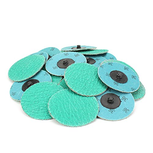 BHA Green Zirconia Quick Change Discs with Grinding Aid, Type R, 3