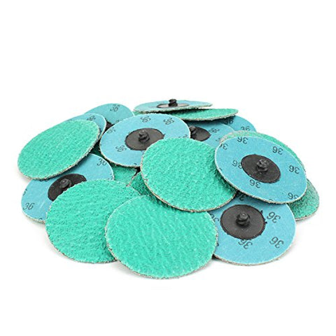 BHA Green Zirconia Quick Change Discs with Grinding Aid, Type R, 3