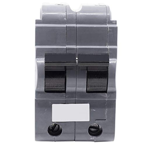 Connecticut Electric UBIF250N NA250 Replacement – 2-Pole 50A Stab-Lok Circuit Breaker (Grey)