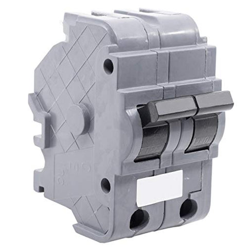 Connecticut Electric UBIF250N NA250 Replacement – 2-Pole 50A Stab-Lok Circuit Breaker (Grey)
