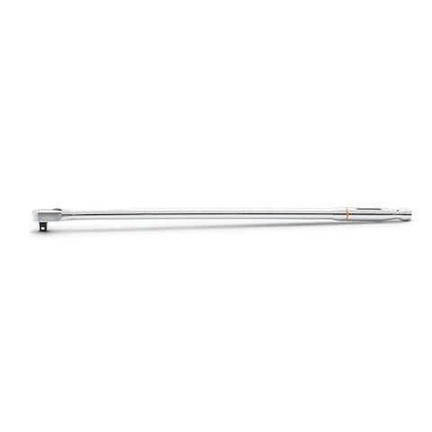 GearWrench 81269XP 3/8 Inch Drive 120XP Teardrop Ratchet - Extra Long Handle, Full Polish Chrome