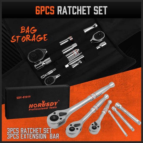 horusdy-cr-v-steel-ratchet durable and corrosion-resistant