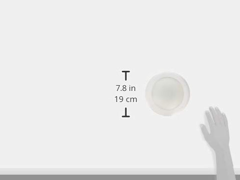 Nora Lighting NLOPAC-R650930AW 15W LED Surface Mount Opal 3000K 1050 Lumens, 120V | Wet Location