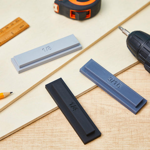Chunful Trim Reveal Tool – 1/4, 3/16, 1/8-Inch Precision Marking Gauges