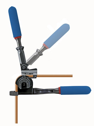 Imperial Tool 470FH Triple Head 180 Degree Tube Bender with Roto-Lok Indexing Handle, 3/16, 1/4, 5/16 & 3/8 in