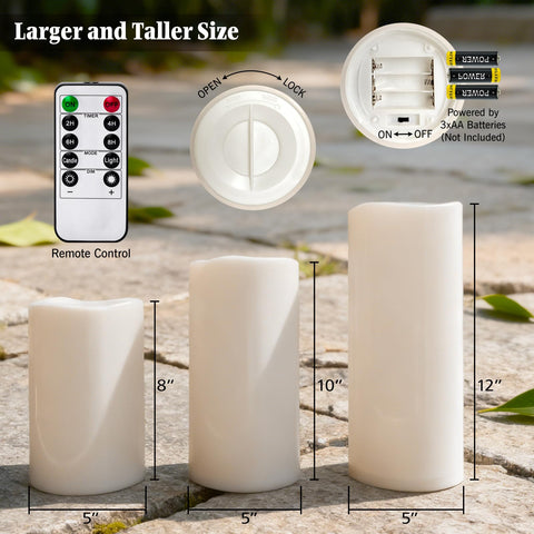 Lumeavetra flicker-or-steady-light offers versatile ambience without risk