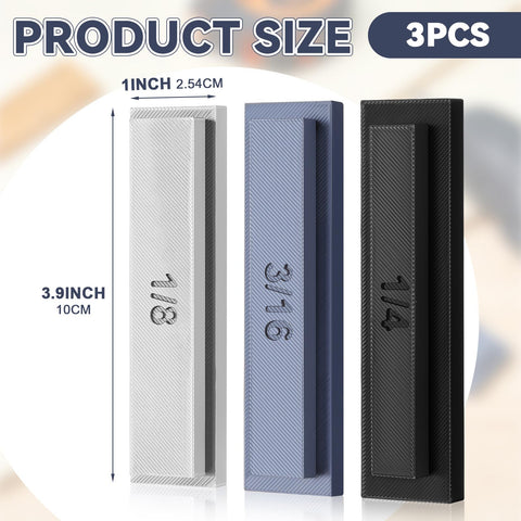 Chunful Trim Reveal Tool – 1/4, 3/16, 1/8-Inch Precision Marking Gauges