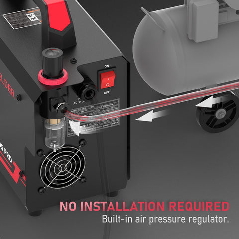 YESWELDER CUT-55DS PRO 55A Plasma Cutter – 110/220V, Non-High Frequency, Digital Inverter