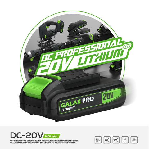 Bevel angle adjustment with clear indicator on GALAX PRO.