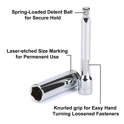 Mayouko mirror chrome finish resists corrosion and cleans easily