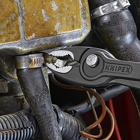 KNIPEX TwinGrip grips diameters from 4 to 22 mm across flats.