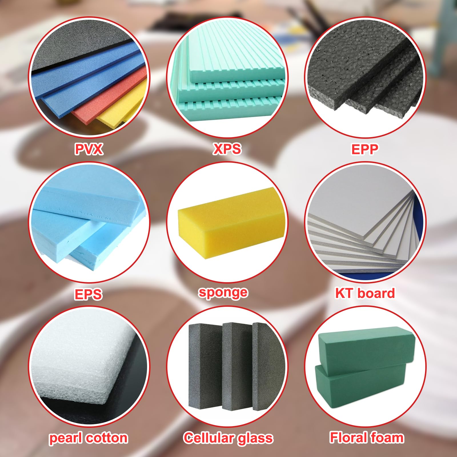 IMAGE complete kit with accessories for a versatile foam crafting setup.