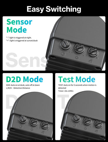 imaihom dusk-to-dawn sensor provides automatic night illumination